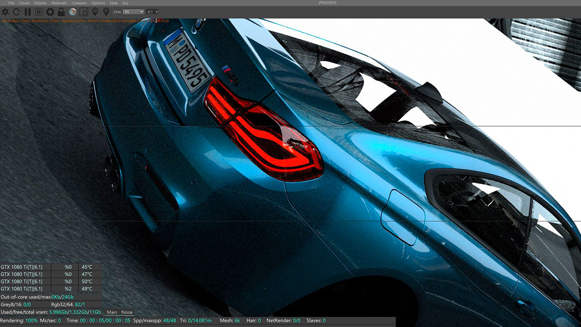 BMW M IAA Making Of 2017 rendering 3D